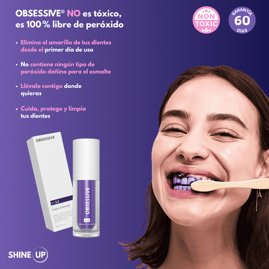 OBSESSIVE® Espuma Dental Blanqueadora